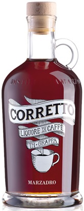 Infusione Corretto Kaffeelikör auf Grappabasis, 0,5 l Marzadro 