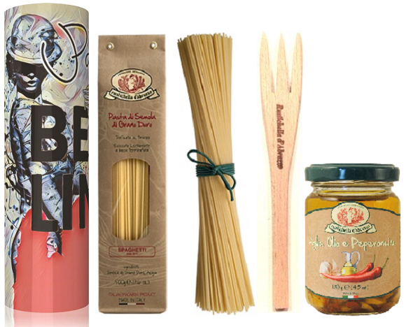 Pasta-Geschenkdose Edizione Europa Berlin, Rustichella d´Abruzzo 