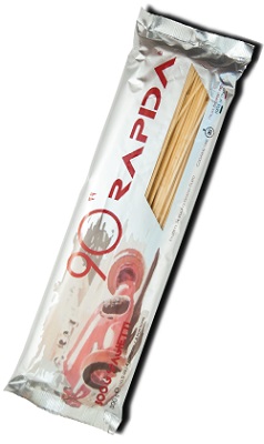 90´´ RAPIDA Spaghetti Hartweizennudeln 90 Sekunden Kochzeit, 300 g Rustichella d´Abruzzo