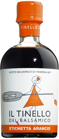 Il Tinello Etichetta Arancio Aceto Balsamico di Modena IGP, 250 ml Il Borgo del Balsamico