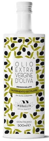 Natives Olivenöl extra Coratina Denocciolato 500 ml, Frantoio Muraglia 