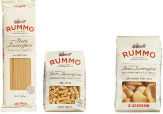Probierpaket Pasta Rummo Hartweizennudeln aus Kampanien, 7 x 500 g