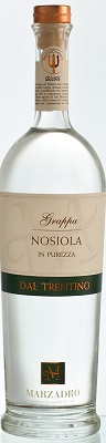 Grappa Monovitigno Nosiola, 0,5 l  Marzadro