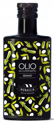 Natives Olivenöl extra mit Sedano (Sellerie) 200 ml, Frantoio Muraglia