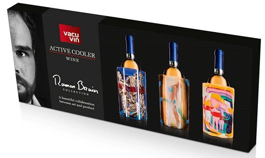 Ramon Bruin Collection Active Wine Cooler 3-teilig, Vacu Vin Sonderedition
