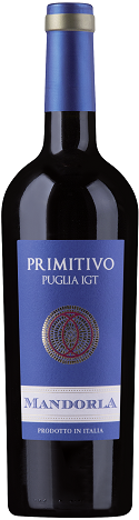 Mandorla Primitivo Puglia IGP 2020, 0,75 l Mondo del Vino
