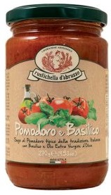 Sugo Pomodoro e Basilico, 270 ml Rustichella d´Abruzzo