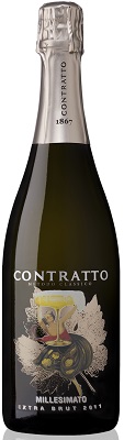 Contratto Millesimato Pas Dosé Alta Langa DOCG 2018, 0,75 l Contratto