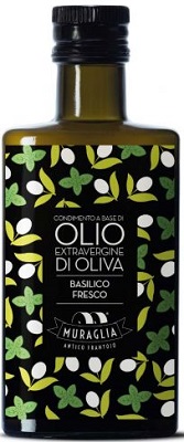 Natives Olivenöl extra mit Basilikum 200 ml, Frantoio Muraglia