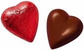 Rote Herzen aus Vollmilchschokolade lose, 100 g Venchi