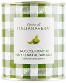 Broccoli Friarielli Napoletani al naturale Stängelkohl aus Neapel, 800 g Italianavera 