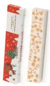 Torrone di Natale Friabile con Nocciole Piemontese in Weihnachtsverpackung 100 g Antica Torroneria Piemontese