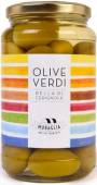 Rainbow Olive verdi Bella di Cerignola Grüne Oliven 550 ml, Frantoio Muraglia