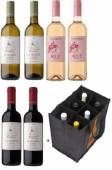 Probierpaket Planeta Basics La Segreta und Rosé 6 x 0,75 l mit Weinkaufstasche